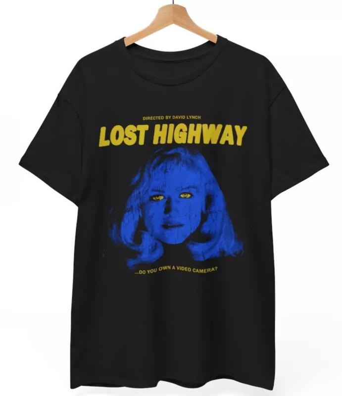 Lost Highway movie t-shirt, David Lynch classic film tshirt, Horror Unisex teeHISTORY Hoodie, Sweatshirt | UrbanDripWear.com