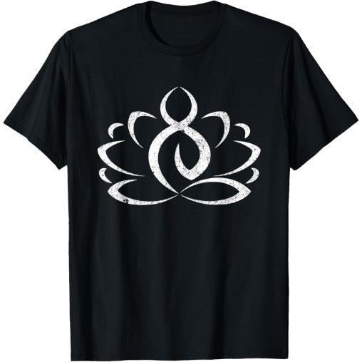 Lotus Flower Top Ornate Mandala Tee Spiritual T-Shirt T-Shirt Made in USA Hoodie, Sweatshirt | UrbanDripWear.com