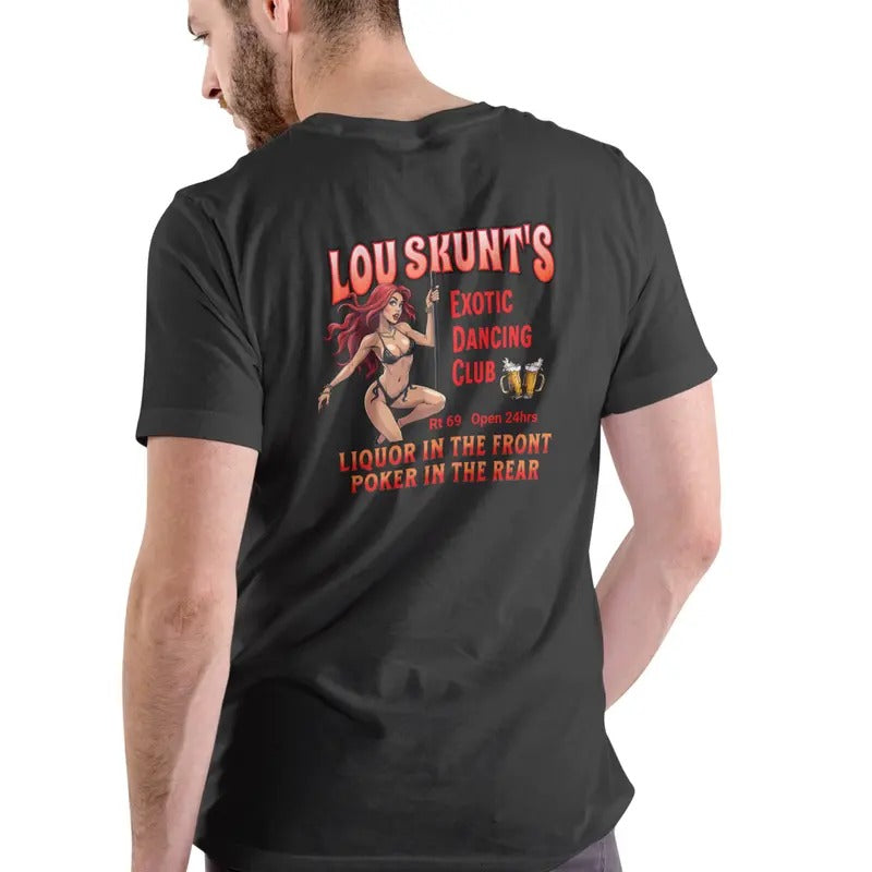 Lou Skunt's Dancing Club funny T Shirt, Unisex, Cotton Casual Love Hoodie, Sweatshirt | UrbanDripWear.com