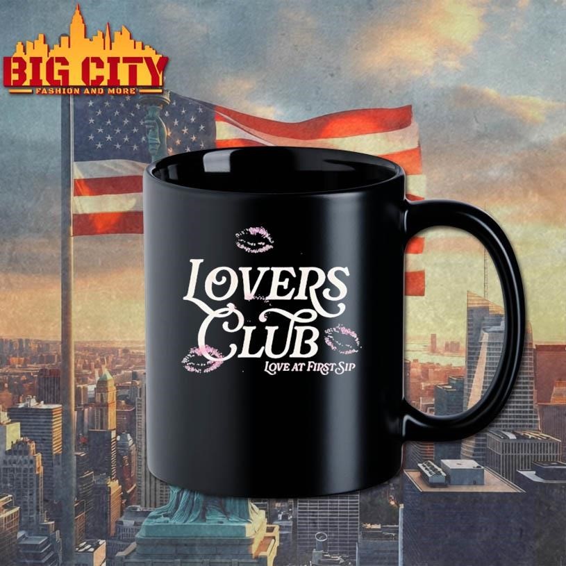 Love At First Sip Lovers Club Shirt