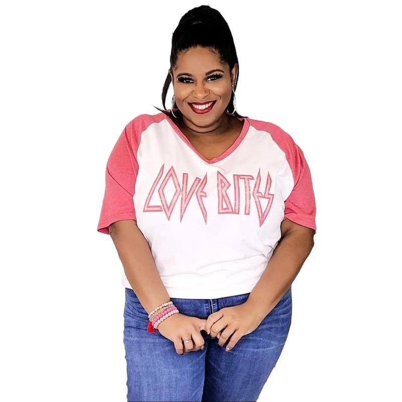Love Bites V-Neck T-Shirt Hoodie, Sweatshirt | UrbanDripWear.com