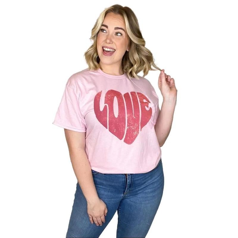 Love Heart Distress T-Shirt Hoodie, Sweatshirt | UrbanDripWear.com