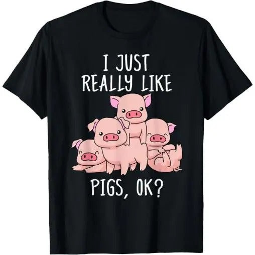 Love Pig Shirt Pig Gifts Pigs Tshirt Men Cute Swine T-Shirt Made in USA Hoodie, Sweatshirt | UrbanDripWear.com