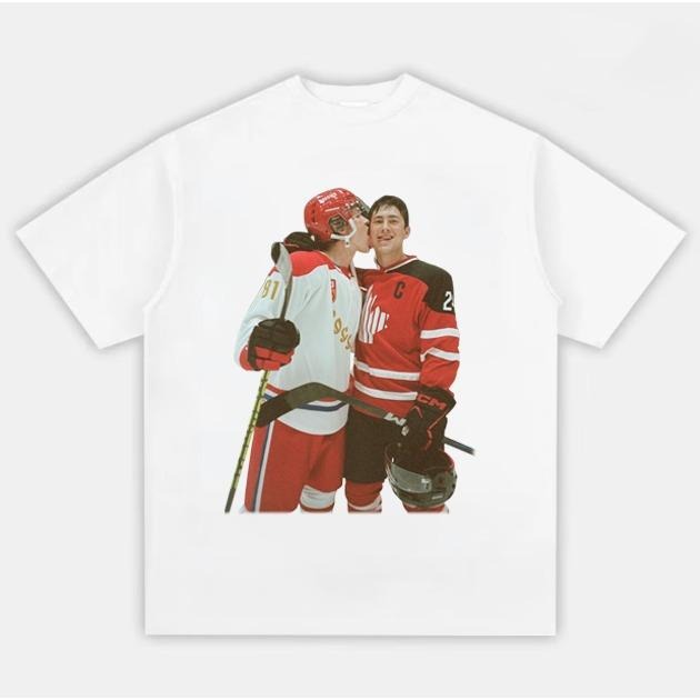 Love on the Ice, Funny H0ckey Fan Shirt, "Puck Love" Funny Hockey Moments Graphic Tee Sweatshirt Unisex T-Shirt,...