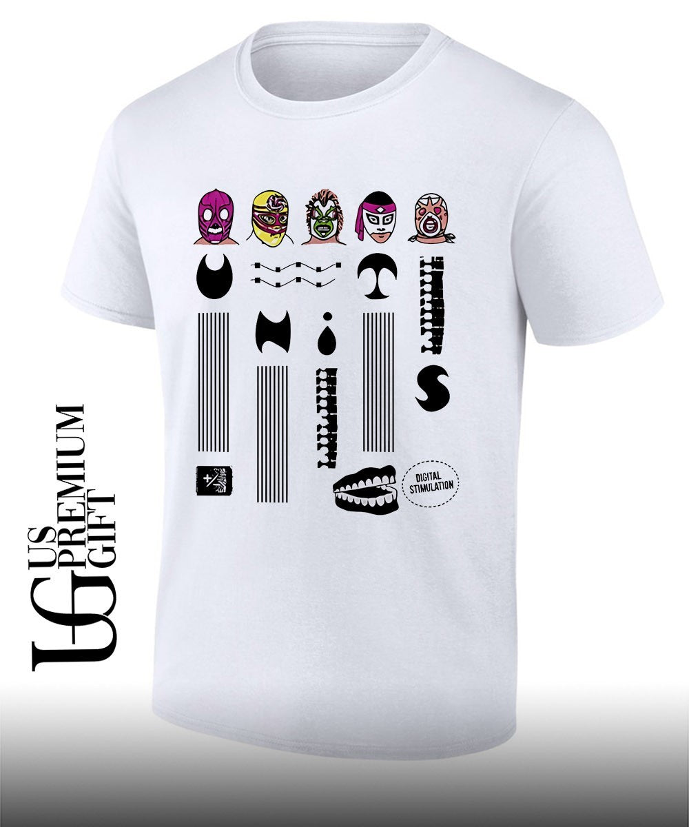 Lucha Libre Masked Wrestlers shirt