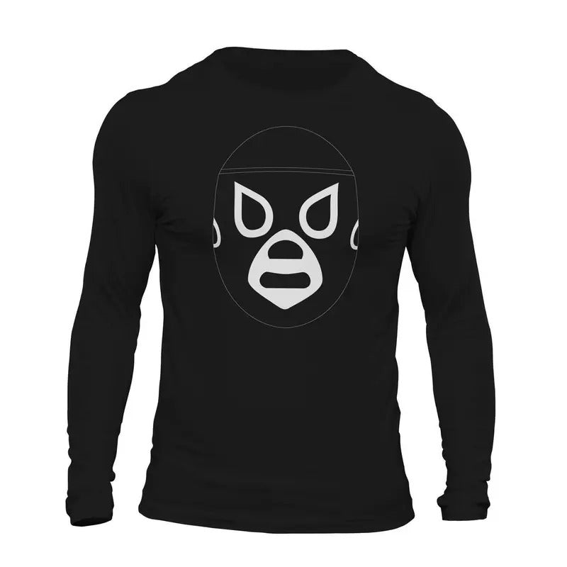 Lucha Libre Mexicana: El Santo Long Sleeve Men's T-Shirt Hoodie, Sweatshirt | UrbanDripWear.com