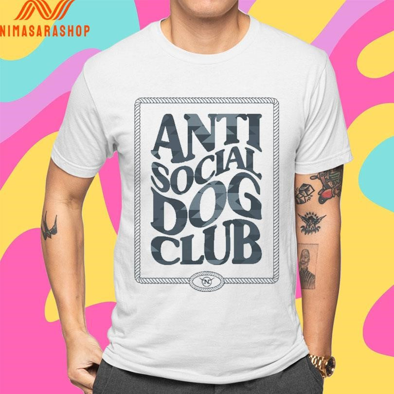 Luciano Western Wear Anti Social Dog Shirts