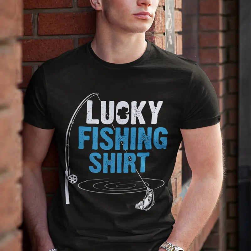 Lucky Fishing Shirt Do Not Wash Vintage Fishing Lover T-Shirt Hoodie, Sweatshirt | UrbanDripWear.com