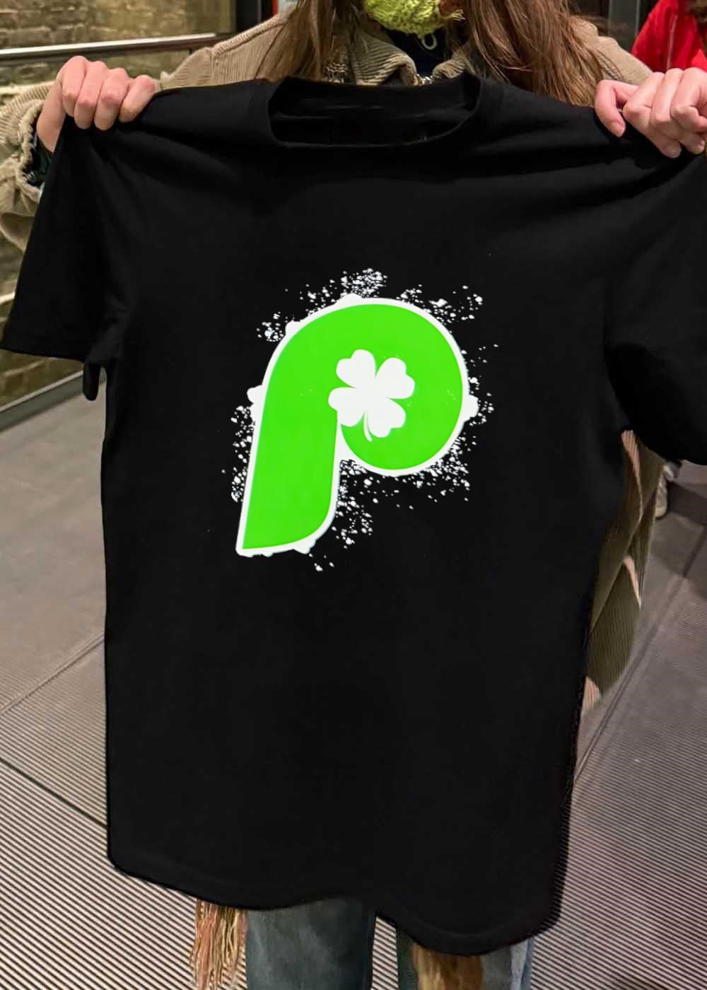 Lucky Philadelphia P Clover Baseball Shirt