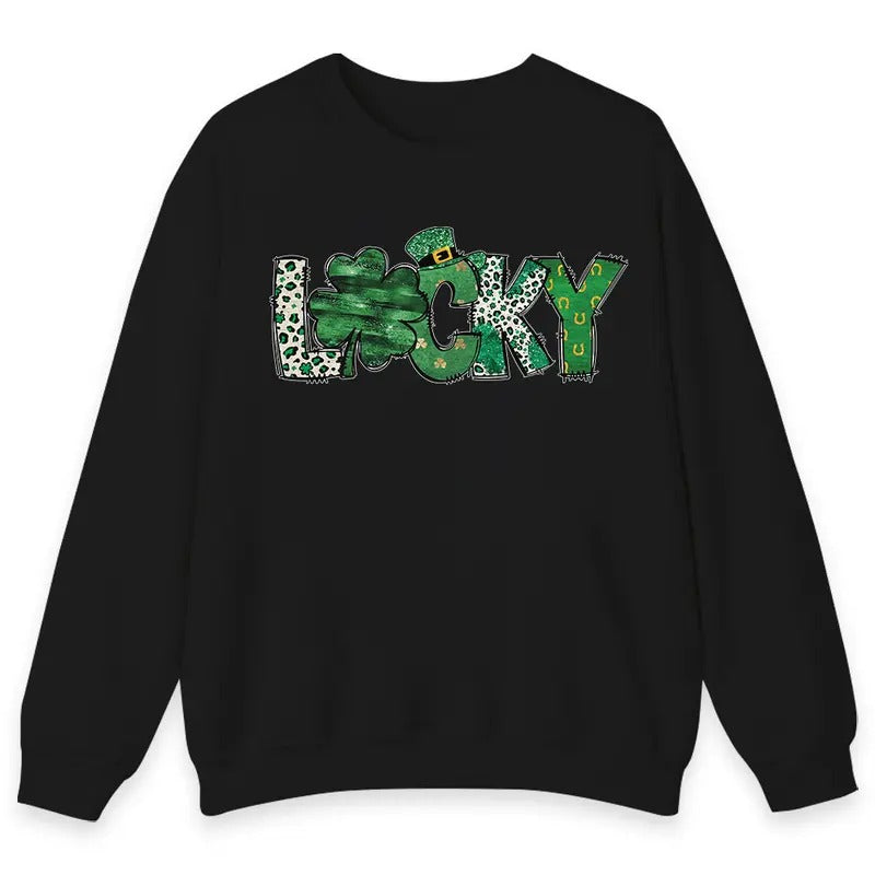 Lucky St Patty's Day shirt, Lucky St Patrick's Day shirt Hoodie, Sweatshirt | UrbanDripWear.com