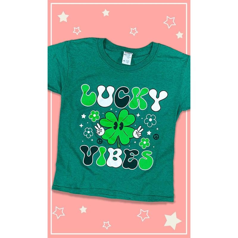 Lucky Vibes Youth Graphic T-Shirt Hoodie, Sweatshirt | UrbanDripWear.com