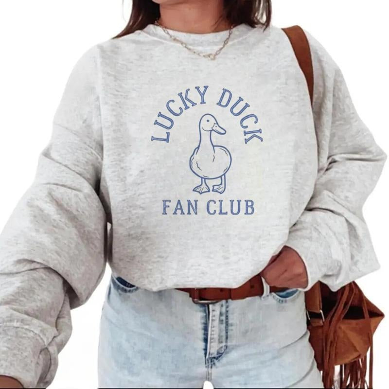 Lucy Duck Fan Club Shirt Silly Lucky Duck Club Shirt Birthday T-Shirt Hoodie Unisex Sweatshirt | UrbanDripWear.com