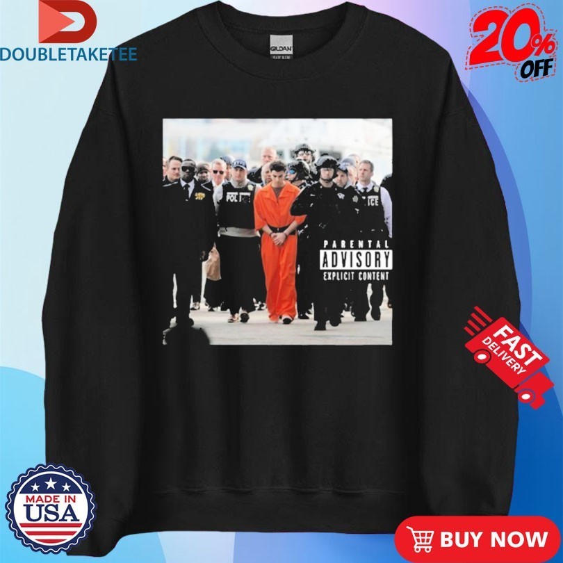 Luigi Mangione Arrives At A Helicopter Pad With Police New York PA Photo Shirts