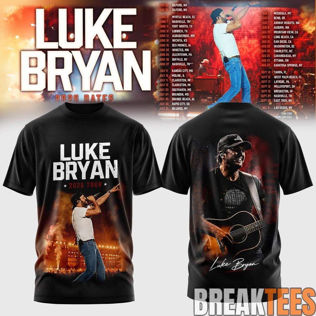 Luke Bryan 2026 Tour Country Night Special Edition T-Shirt