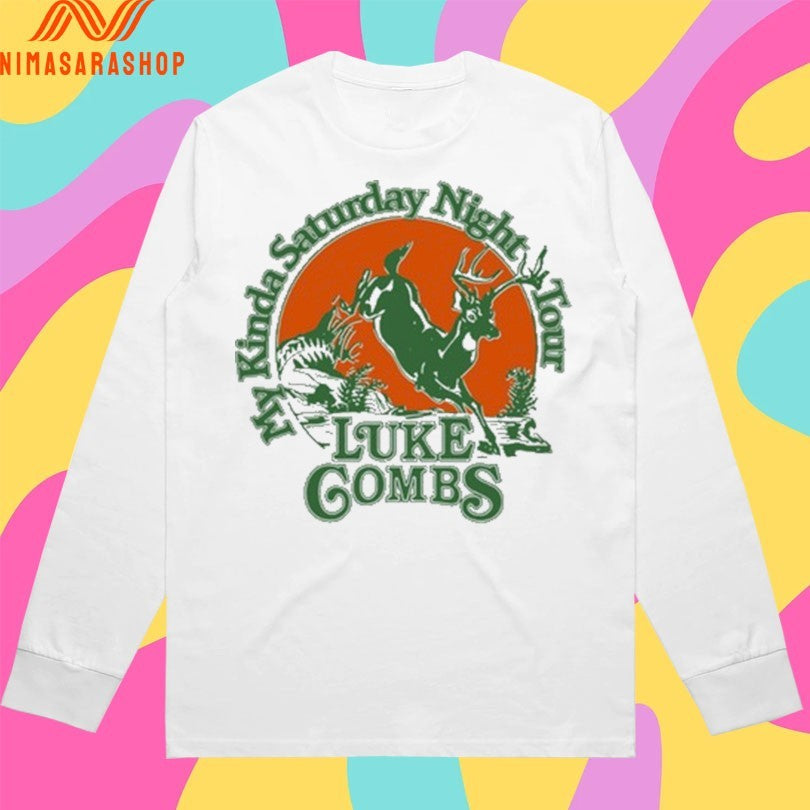 Luke Combs My Kinda Saturday Night Tour 2026 Deer Shirts