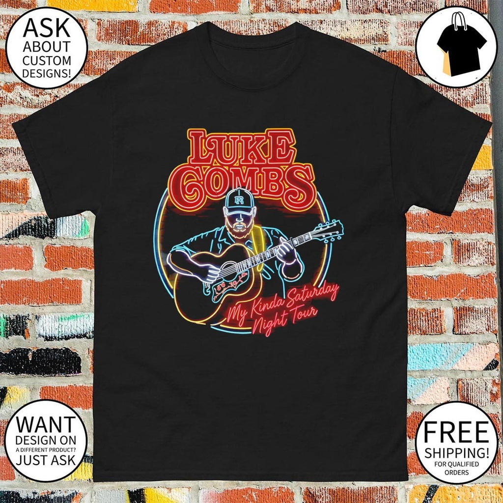 Luke Combs My Kinda Saturday Night Tour 2026 vintage shirt