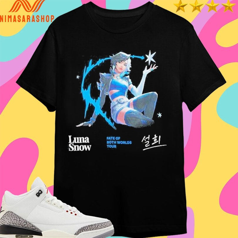 Luna Snow Fate Of Both Worlds Tour Shirts