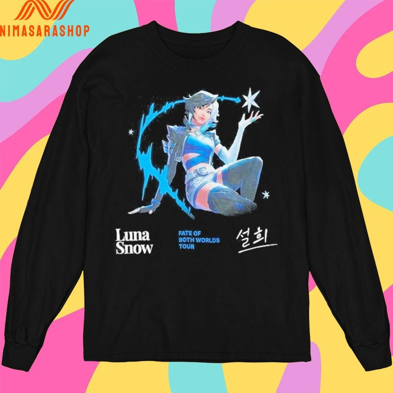 Luna Snow Fate Of Both Worlds Tour Shirts