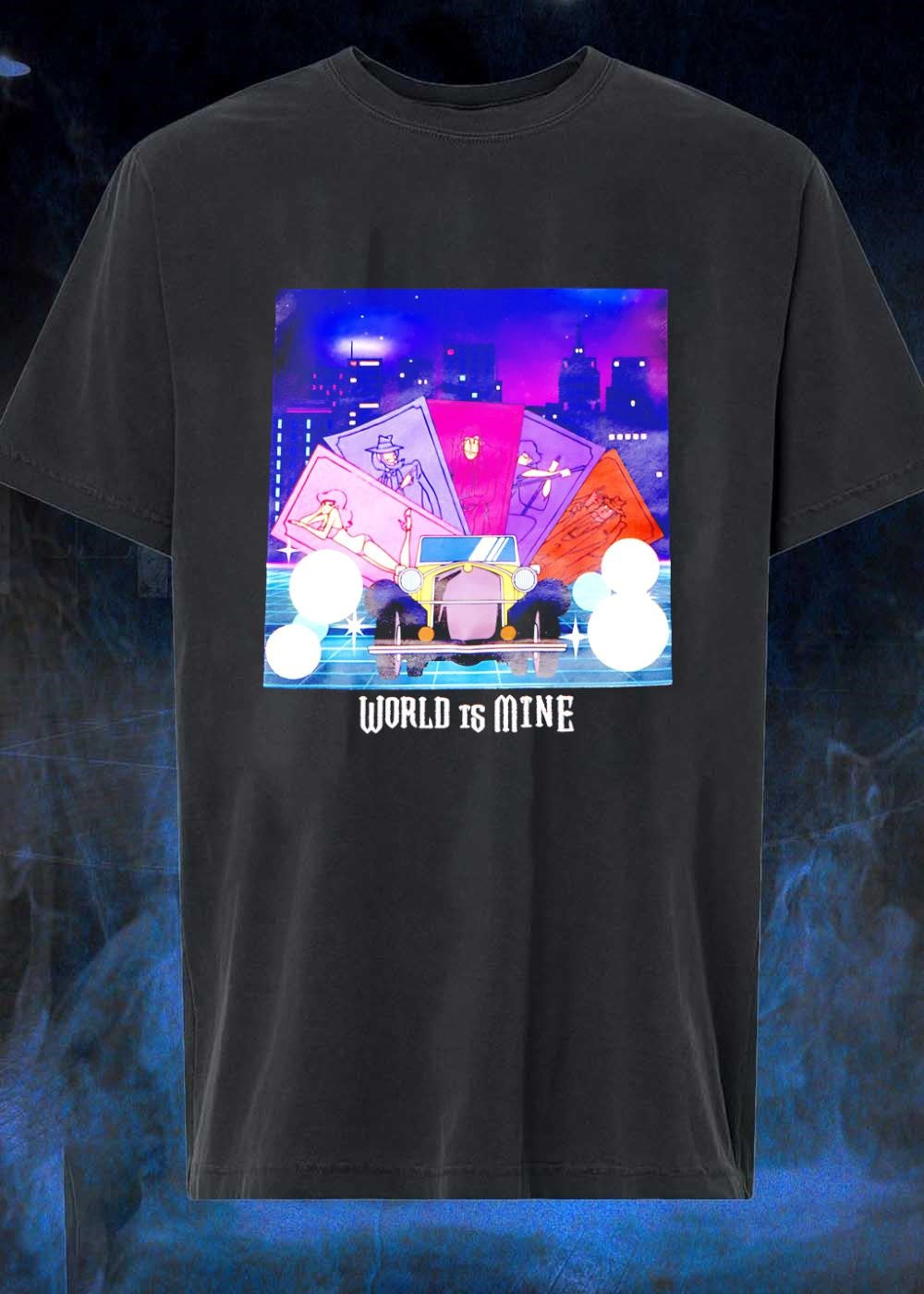 Lupin the Third Cast in Classic Car World Is Mine T-Shirt