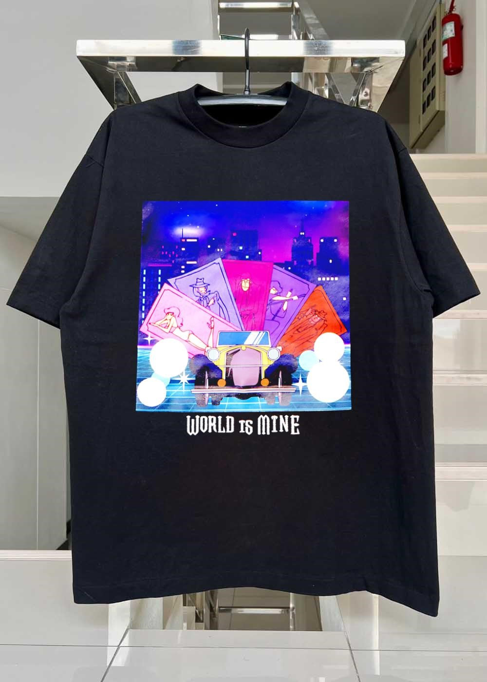 Lupin the Third Cast in Classic Car World Is Mine T-Shirt