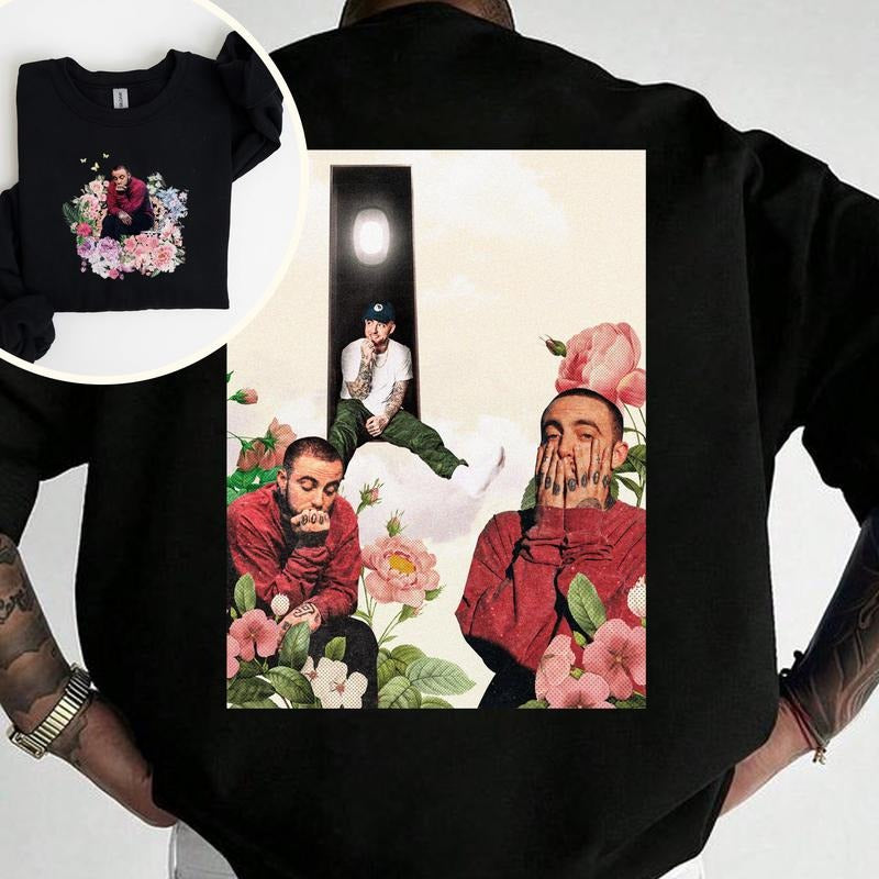 M Flowers 2 sides Sweatshirt, Hoodie, T-Shirt Unisex | UrbanDripWear.com
