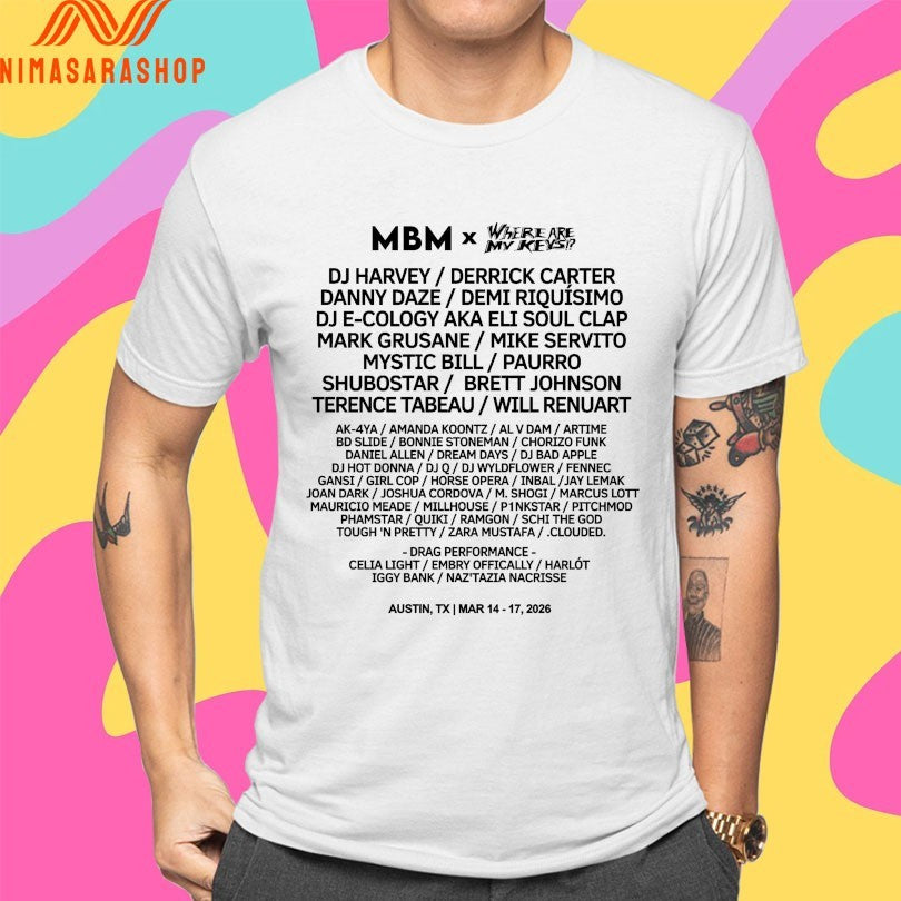 MBM X Where Are My Keys Shirts