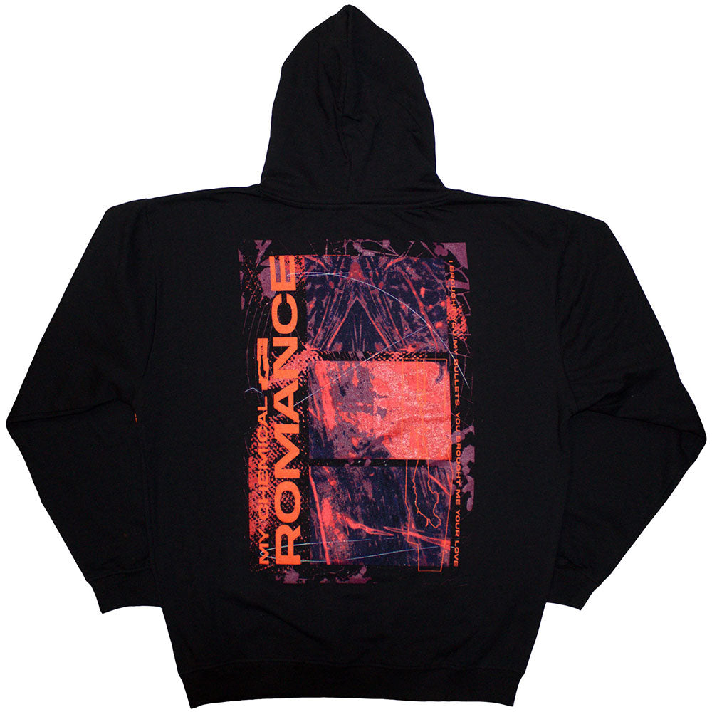 My Chemical Romance | Official Pullover Hoodie | Romance Bullets (Back Print)