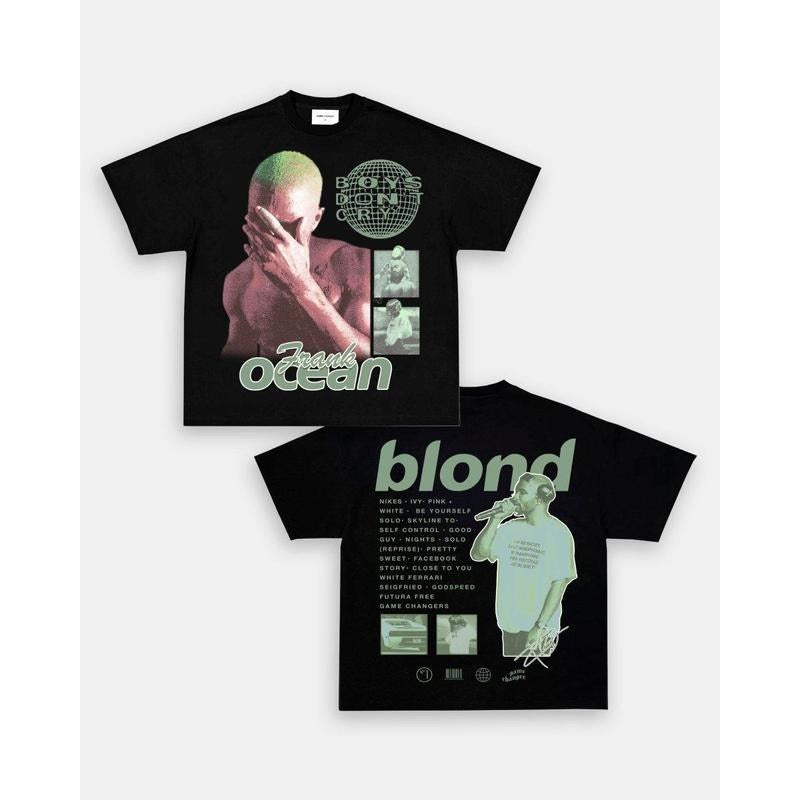 BLOND T-SHIRT/SWEATSHIRT/HOODIE - FRANK OCEAN SHIRT, BIG FACE BLOND, GIFT FOR FANS/WOMEN/MEN, UNISEX | UrbanDripWear.com