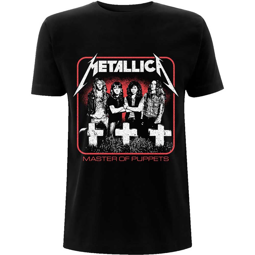 Metallica | Official Band T-Shirt | Vintage Master of Puppets Photo