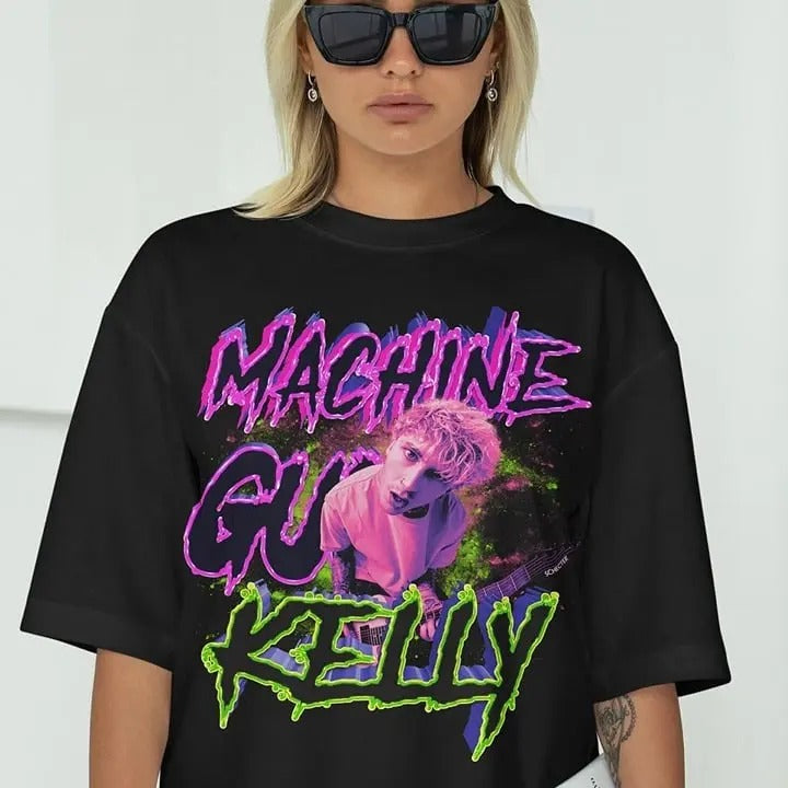MGK Machine Gunn Kelly Fan gift Shirt, Rap Cotton Unisex T-Shirt Hoodie, Sweatshirt | UrbanDripWear.com