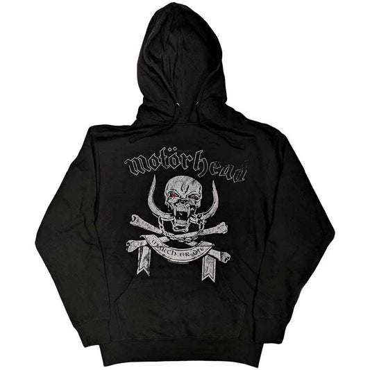 MotÃ¶rhead Unisex Pullover Hoodie, March or Die