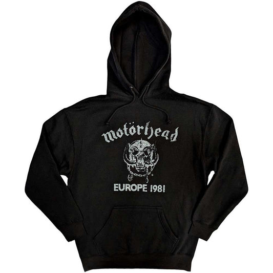 MotÃ¶rhead Unisex Pullover Hoodie, Europe' 81