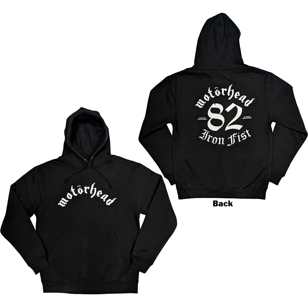 MotÃ¶rhead Unisex Pullover Hoodie,  Iron Fist' 82