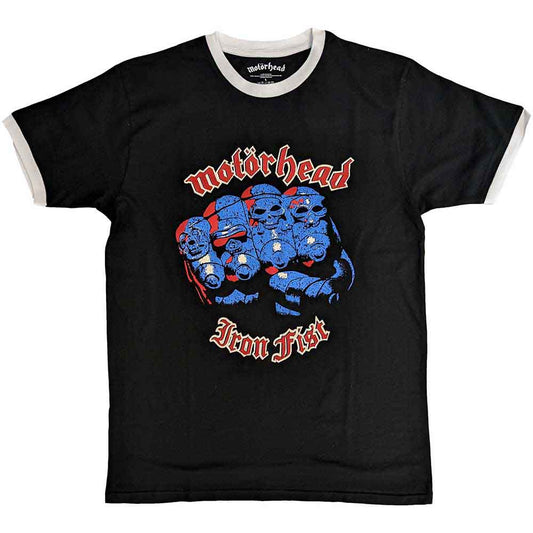 MotÃ¶rhead Unisex Ringer T-shirt - Iron Fist
