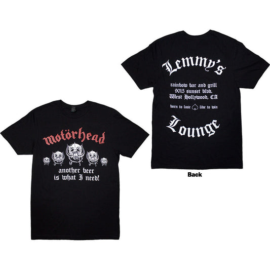 MOTORHEAD Attractive T-Shirt, Lemmy's Lounge