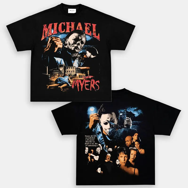 MICHAEL MYERS TEE  Trending Movie T shirt Vintage 90s T-shirt gift for Movie fans gift for him gift for her unisex...