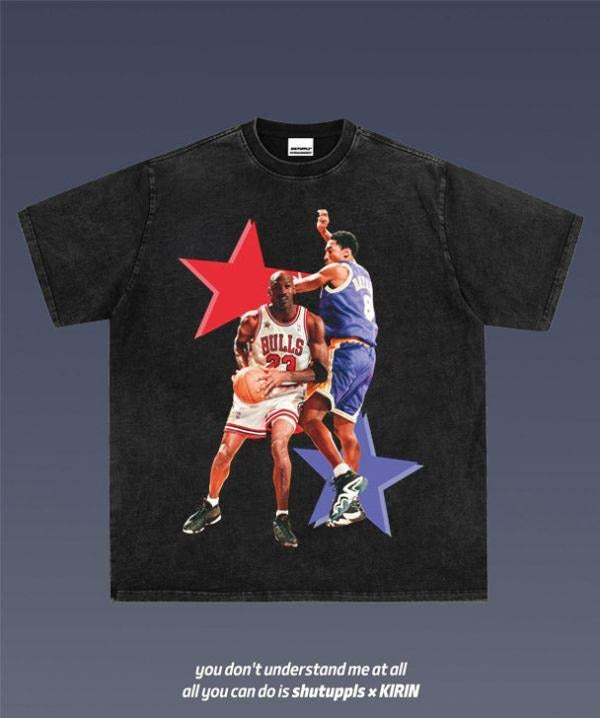 MICHAEL VS KOBE 1.12 TEE | VINTAGE TEE GRAPHIC T-SHIRT SWEATSHIRT HOODIE | SPORT TEE | GIFT FOR FAN | UrbanDripWear.com