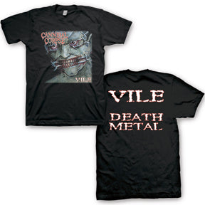 CANNIBAL CORPSE ( VILE LOGO ) T-SHIRT