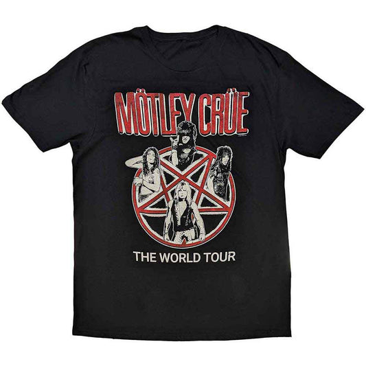 Motley Crue | Official Band T-Shirt | Vintage World Tour