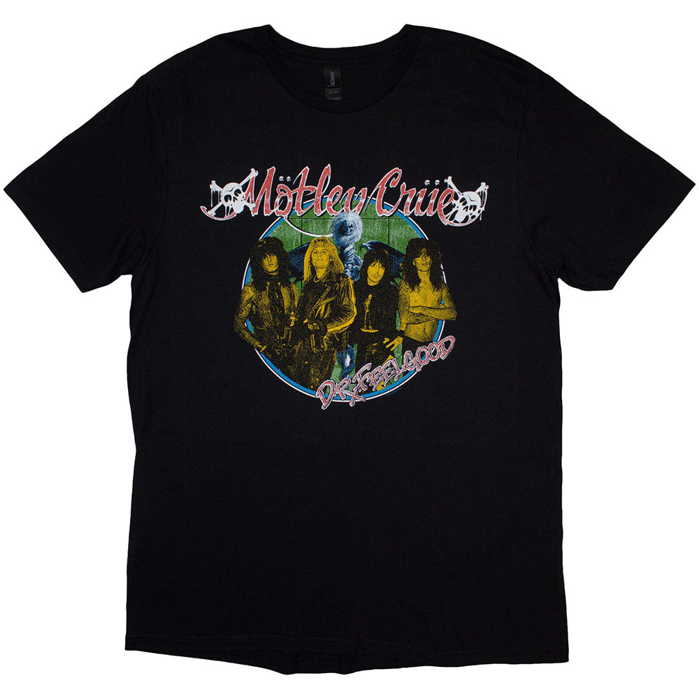 MOTLEY CRUE ( DR. FEELGOOD CIRCLE PHOTO ) T-SHIRT