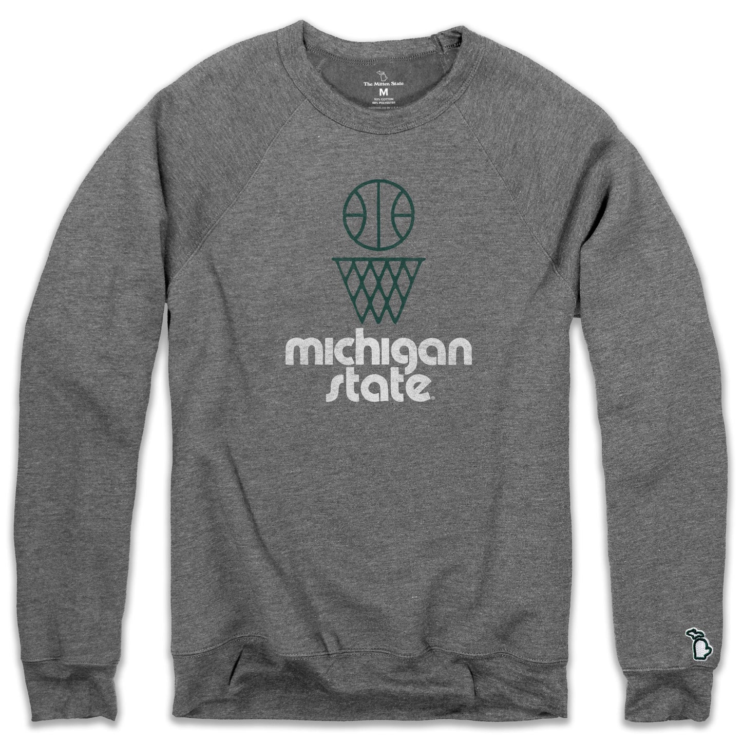 MSU - '66 BASKETBALL FLEECE SWEATSHIRT (UNISEX)