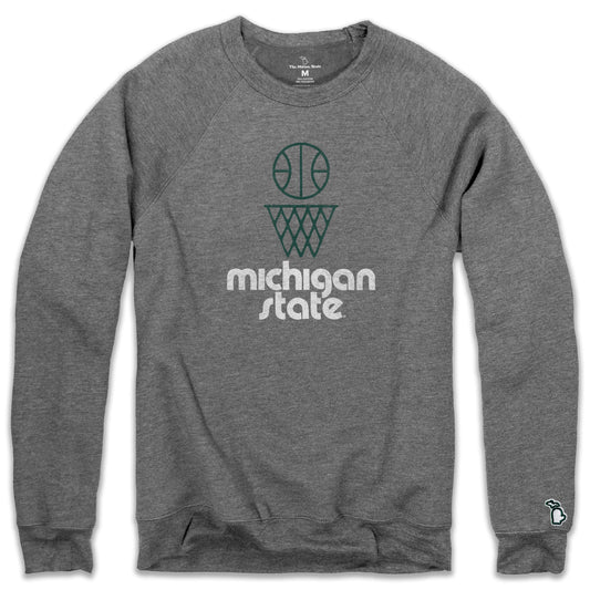 MSU - '66 BASKETBALL FLEECE SWEATSHIRT (UNISEX)
