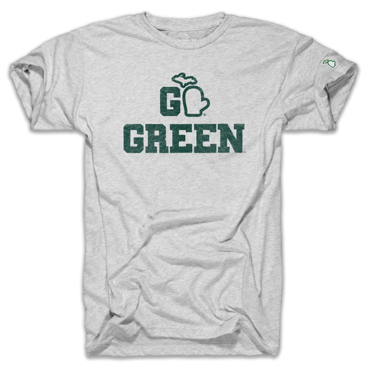 MSU - GO GREEN MITTEN (UNISEX) Style001