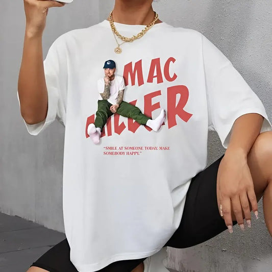 Mac Miller Shirt, M Quotes Sweatshirt Hoodie T-Shirt, Smile At Someone Today, Make Somebody Happy Shirt