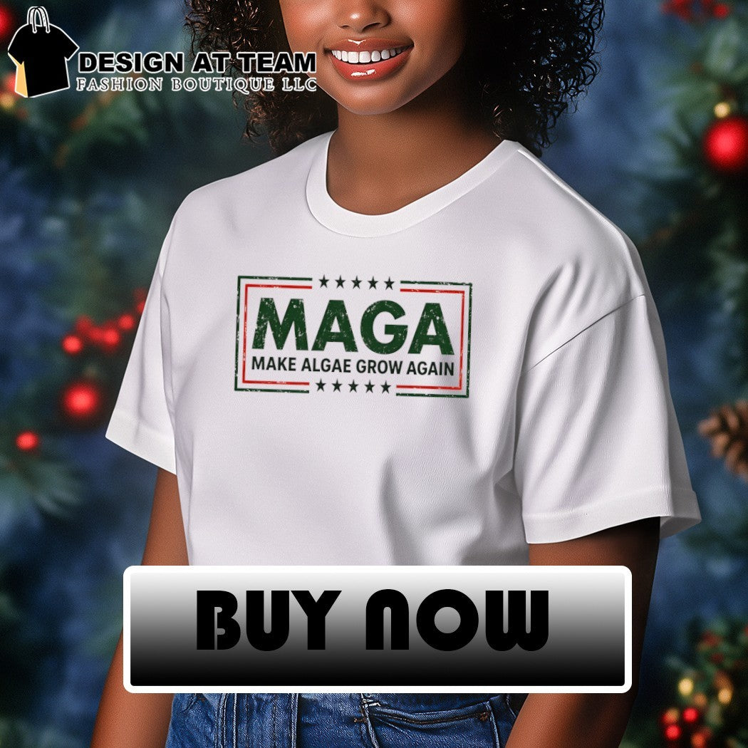 Maga Make Algae Grow Again Political Parody Meme Team Algae 2026 shirt