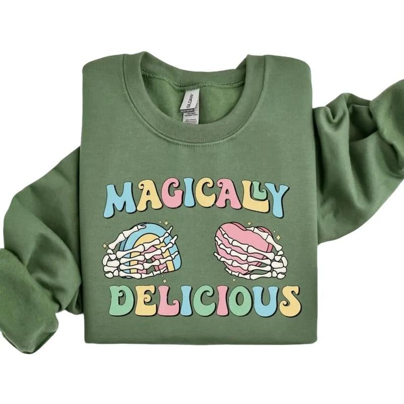 Magically Delicious Shirt, Cute Lucky Sweatshirt, Funny St Patrick's Day Sweatshirt Hoodie | UrbanDripWear.com