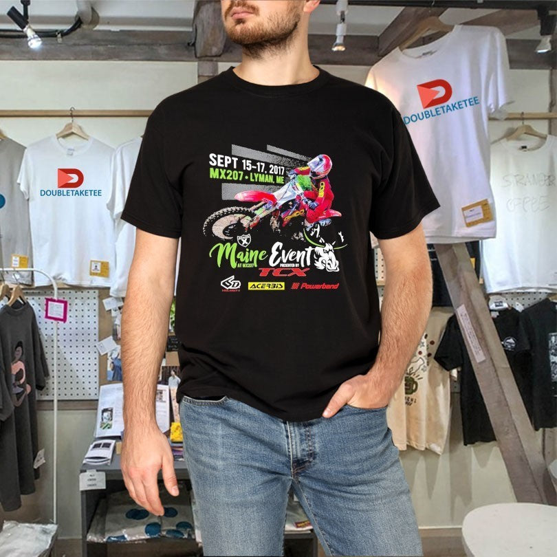 Maine Event TCX Sept 15 17 2017 Mx207 Lyman Me Shirts