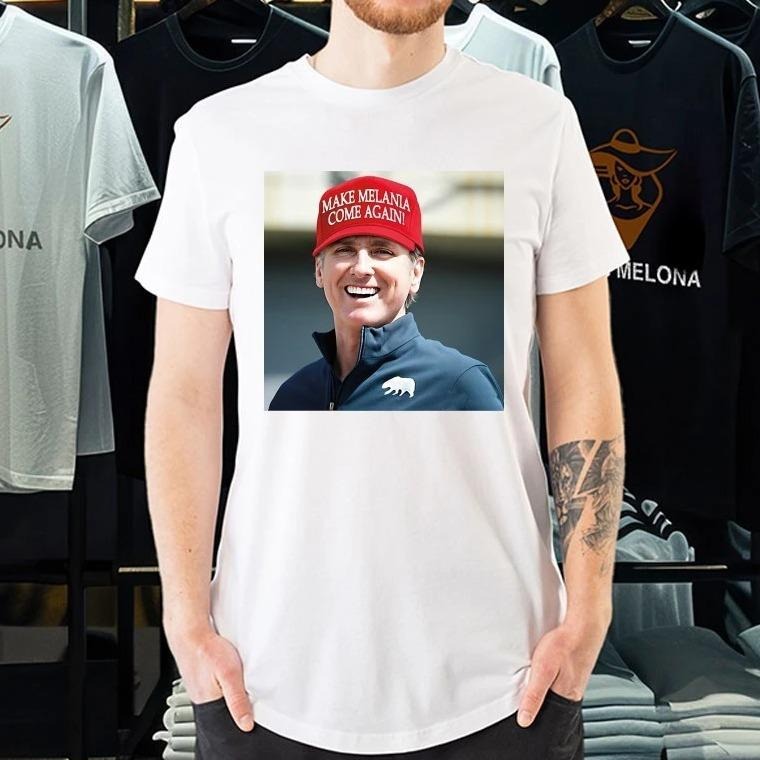 Make Melania Come Again Tee, Political Campaign Tee, Hilarious Political Humor T-Shirt, Trendy Satire Graphic Top, Gag...