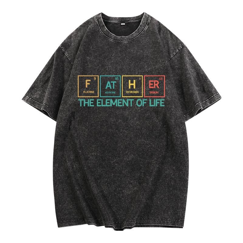 Make a Smart Style Statement with a Retro - Washed T - shirt Featuring a Chemistry