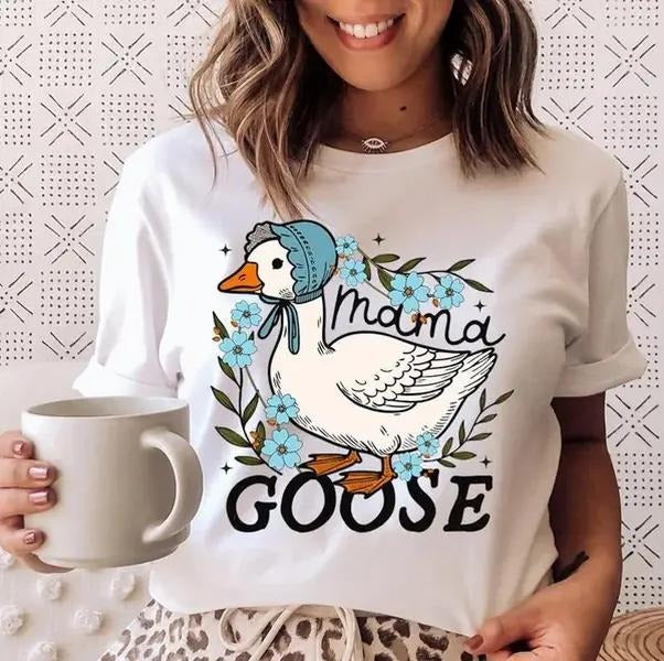 Mama Goose T-shirt, Gifts For Mom, Baby Announcement Sweatshirt, Mother's Day Hoodie | UrbanDripWear.com
